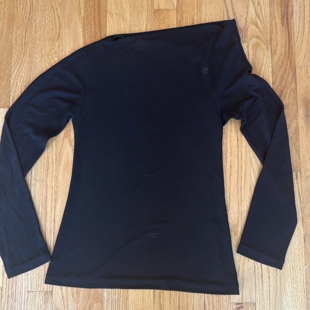 DKNY long sleeve black top Sz. S